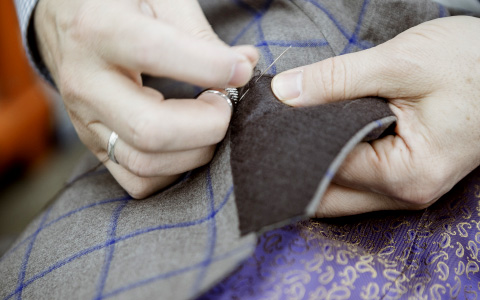 Custom Clothiers - Hand Stitching - Handmade